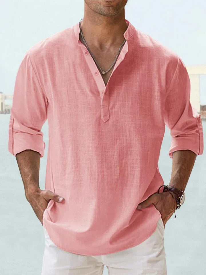 Marron™ | Coastal Air Henley Shirt