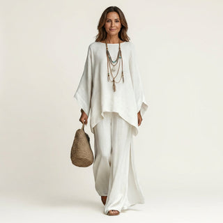 Majolie | Linen-Blend Boho Set