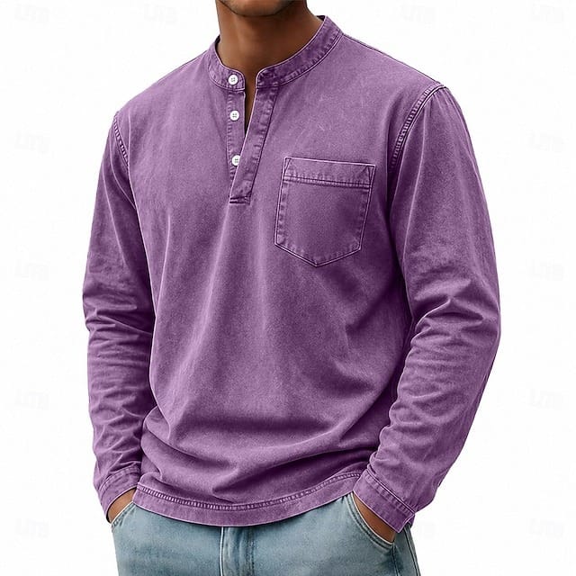 Henley - Long Sleeve