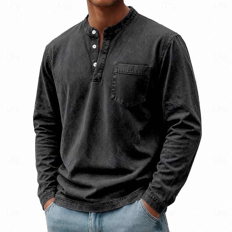 Henley - Long Sleeve
