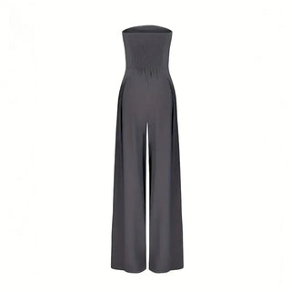 Aleia | Elegant Strapless Jumpsuit