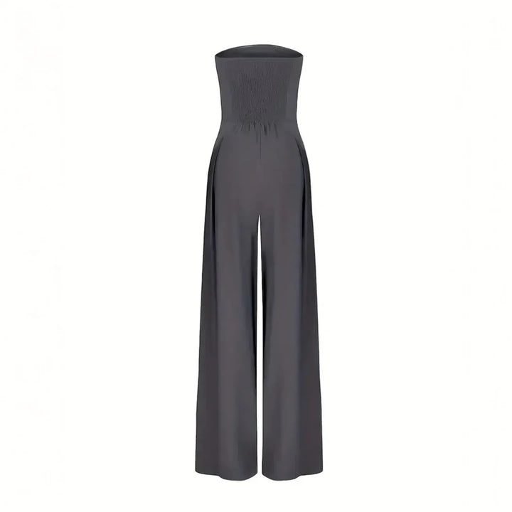Aleia | Elegant Strapless Jumpsuit