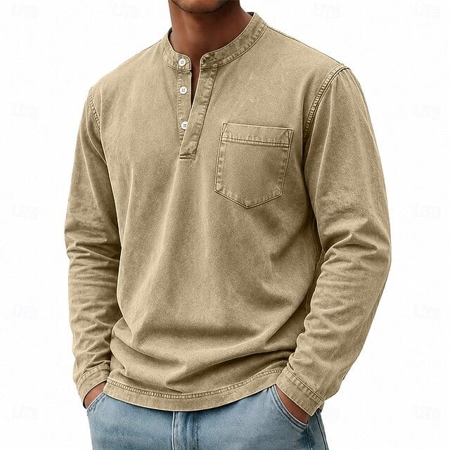 Henley - Long Sleeve