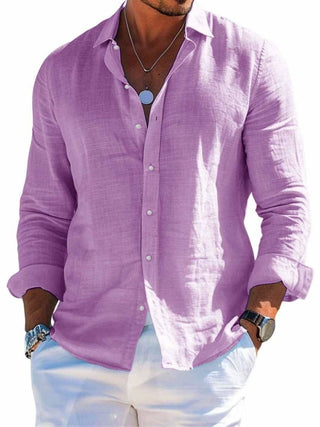 Etienne | Classic Cotton-Linen Button-Up Shirt