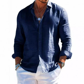 Etienne | Classic Cotton-Linen Button-Up Shirt