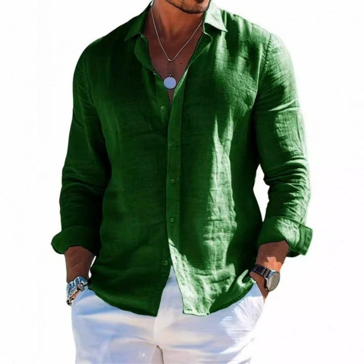 Etienne | Classic Cotton-Linen Button-Up Shirt