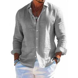 Etienne | Classic Cotton-Linen Button-Up Shirt