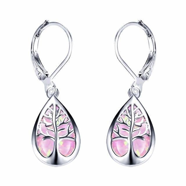 TREE OF LIFE GOLD EARRINGS