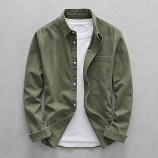 Rousseau Washed Cotton Overshirt