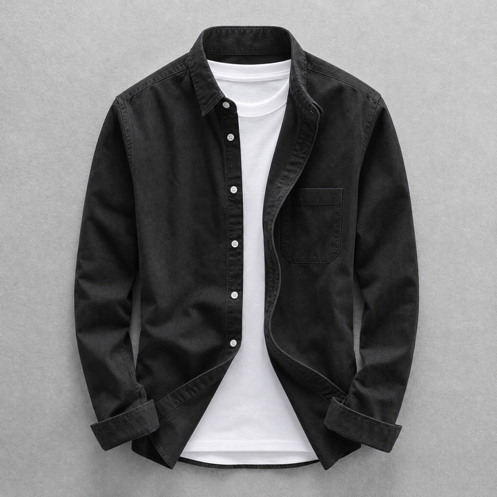 Rousseau Washed Cotton Overshirt