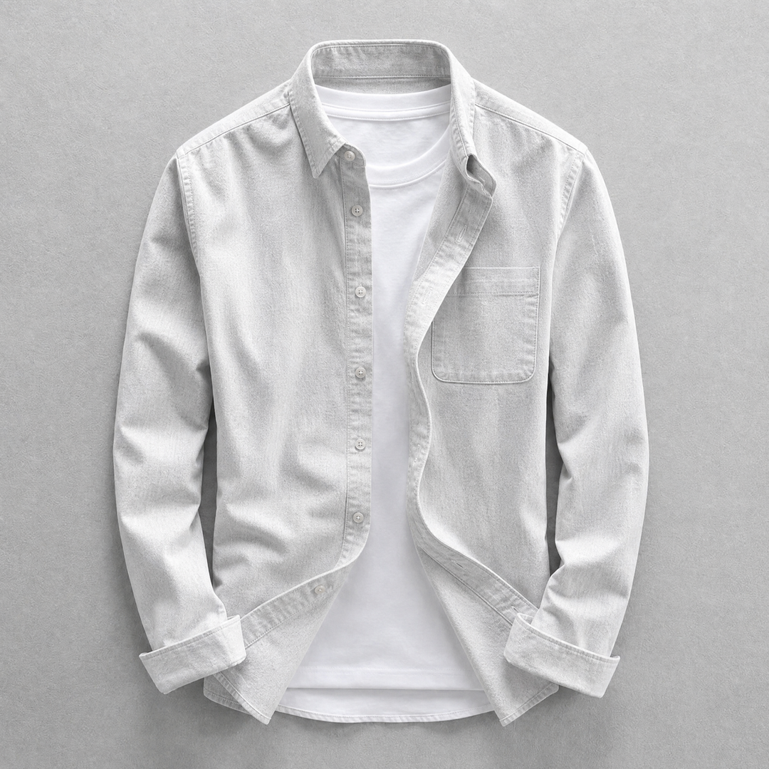 Rousseau Washed Cotton Overshirt