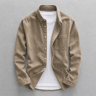 Rousseau Washed Cotton Overshirt