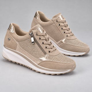 Ricarda™ | Comfortable Sneaker with Side Zip
