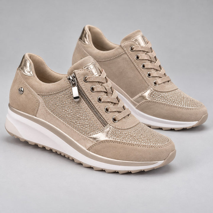 Ricarda™ | Comfortable Sneaker with Side Zip