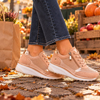 Ricarda™ | Comfortable Sneaker with Side Zip