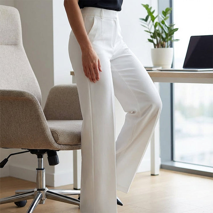 Marcella | Elegant Trousers with High Waist and Stretch
