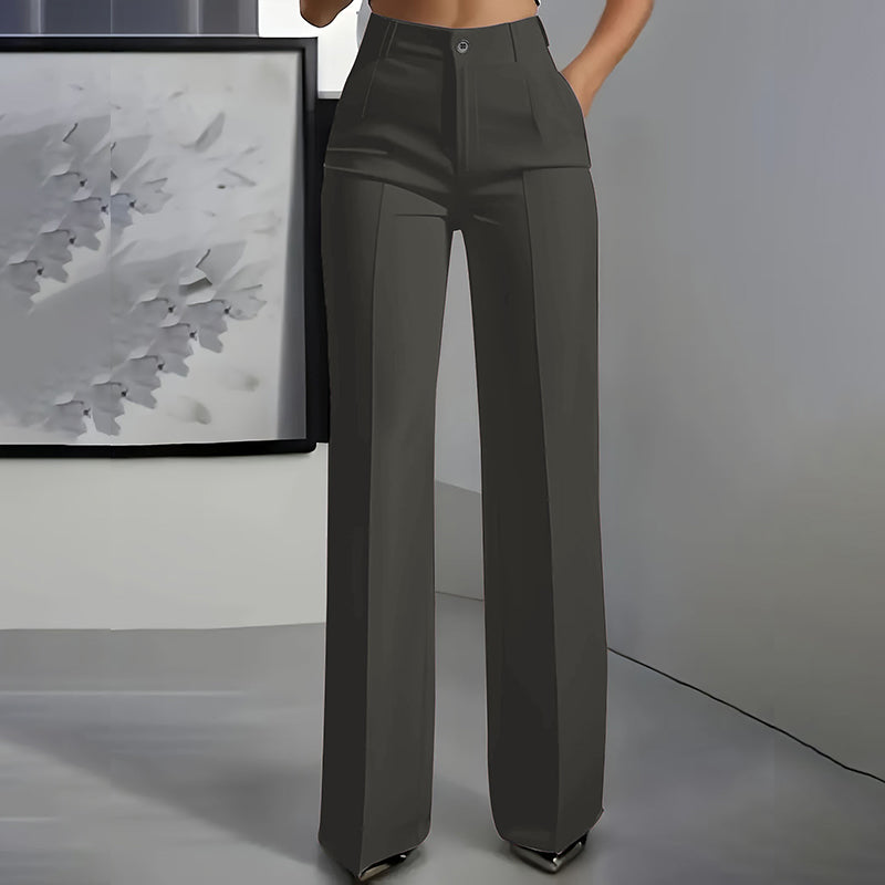 Marcella | Elegant Trousers with High Waist and Stretch