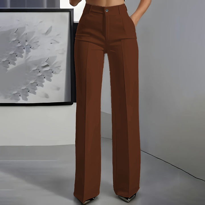 Marcella | Elegant Trousers with High Waist and Stretch