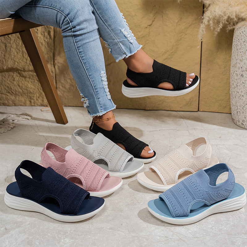 Zina | Lightweight Comfort Platform Sandals