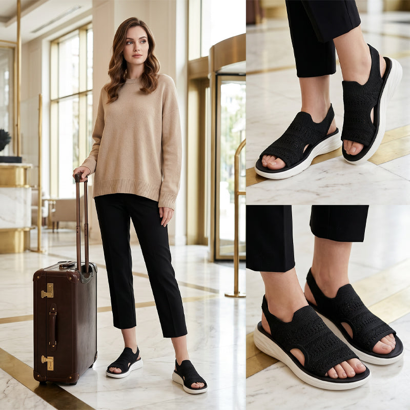 Zina | Lightweight Comfort Platform Sandals