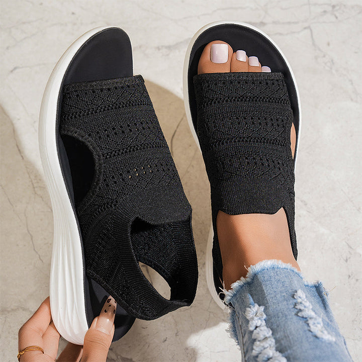 Zina | Lightweight Comfort Platform Sandals