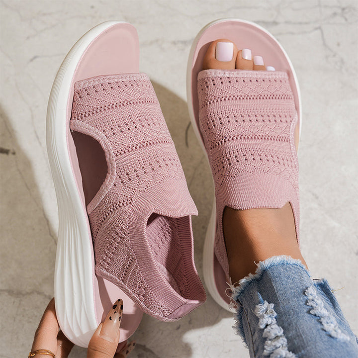 Zina | Lightweight Comfort Platform Sandals