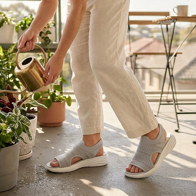 Zina | Lightweight Comfort Platform Sandals