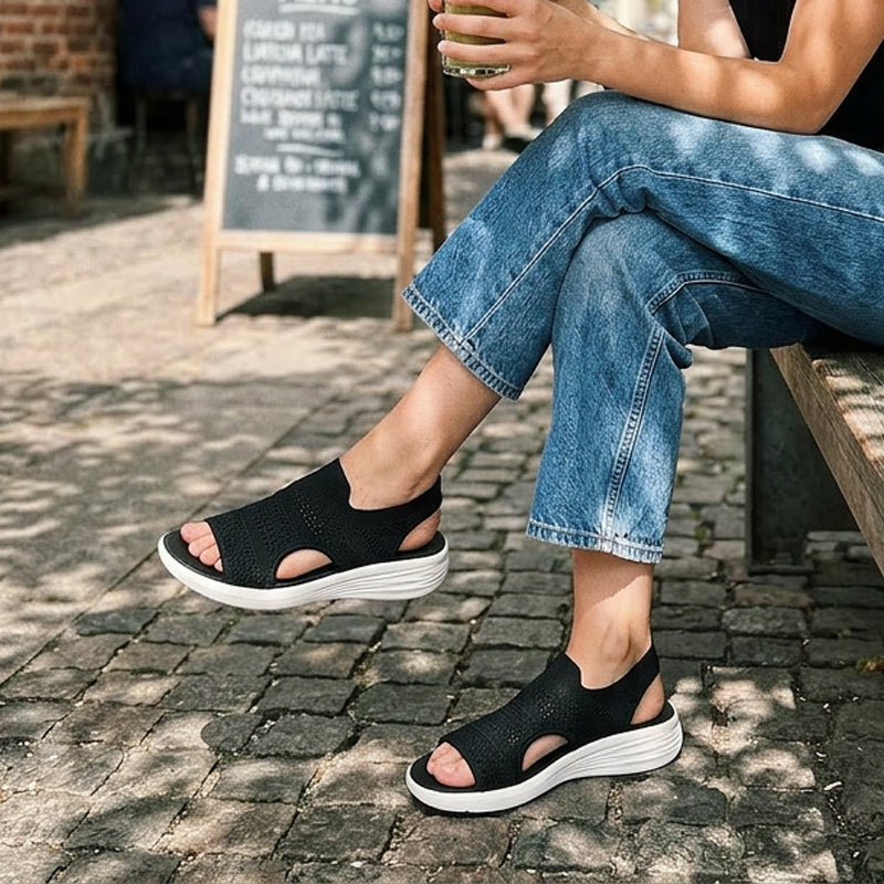 Zina | Lightweight Comfort Platform Sandals