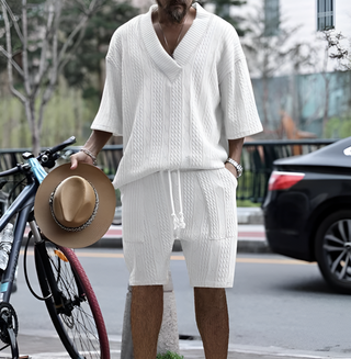Comfy Boho Duo - Casual Oversized 2-Piece Set
