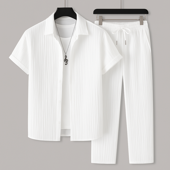 Palermo Textured Linen Set