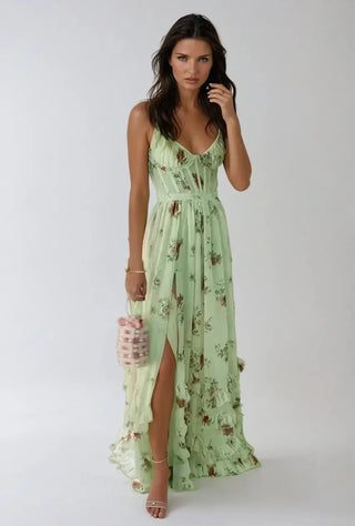 Claire | Luxury Flowing Summer Maxi Dress